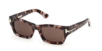 Tom Ford TI0034 55E Womens Sunglasses Tortoiseshell Size 53