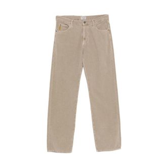 Emporio Armani Vaqueros de pana de pernera ancha - Jeans - Hombre - Beige - W31