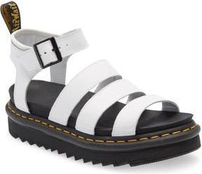 Dr. Martens Blaire Sandal in White at Nordstrom Rack, Size 10Us/ 8Uk
