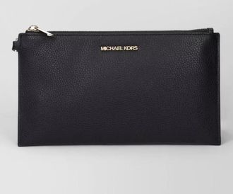 Michael Kors na leather clutch bag