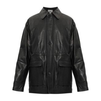 Arma Heren, Jassen, Zwart, Maat: XL Leer