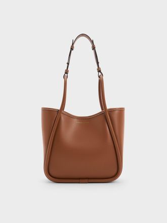 Charles & Keith Mini Lyla Tubular Tote Bag