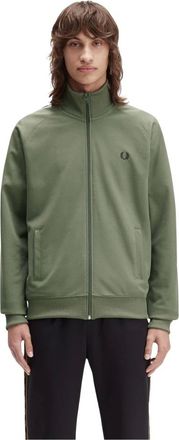 Fred Perry Uomo, Felpe, Verde, L, new