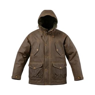 Manifattura Ceccarelli New Fisherman Parka - Heren - Winterjassen - Bruin - XL - Katoen - Jassen