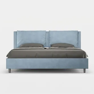 Les Tendances Cama Matrimonial Contenedor Moderno Antea 200x200 - Azul