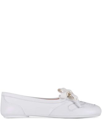Gianvito Rossi lace-up sneakers - White