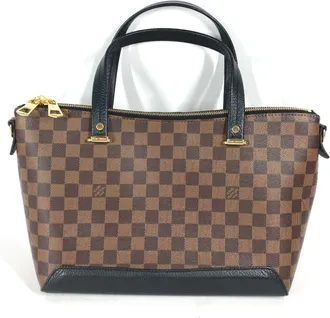 Louis Vuitton Brown Ebene Damier Canvas Shoulder Bag Tote Bag (Pre-Owned)