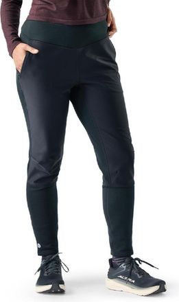 Smartwool Womens Active Fleece Wind Pants Black XS