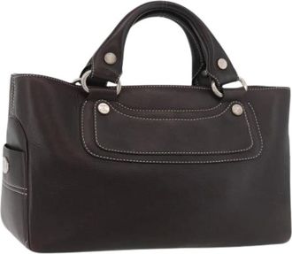 Celine Pre-owned Handbags, female, Brown, Size: ONE SIZE Pre-owned Vintage Hand Bag
