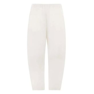 Jil Sander Dames, Broeken, Wit, Maat: S Katoen