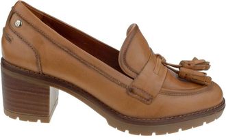 Pikolinos Comfortabele hakken loafers voor vrouwen - Dames - Pumps - Bruin - 41 EU - Schoenen