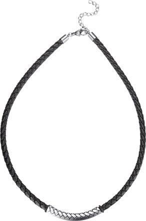 Firetti Lederband »Schmuck Geschenk Edelstahl Leder Halsschmuck Halskette Loobstprägung«
