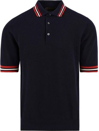 FILIPPO DE LAURENTIIS Polo met korte mouwen - Heren - Polos - Blauw - 2XL - Katoen - Tops