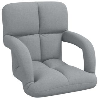 vidaXL Sill&oacute;n De Suelo Ajustable Con Reposabrazos Vidaxl