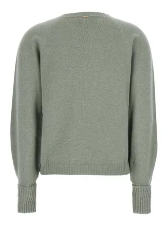 Twinset Wool and Cashmere Blend Sweater - Green