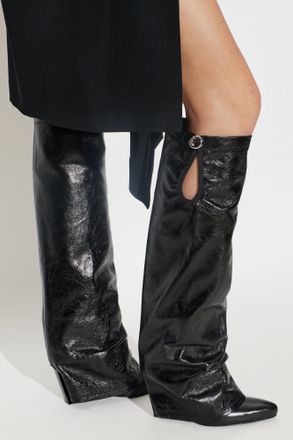 The Attico Heeled Boots Leon, Womens, Black