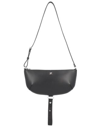 Courr&egrave;ges Holy Eclipse Shoulder Bag - Black