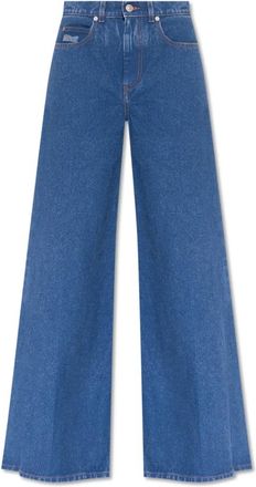 Marni Wide-leg Jeans - Dames - Loose Fit Jeans - Blauw - 2XS - Katoen - Jeans