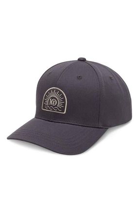 tentree Sunrise Logo Elevation Hat in Graphite/creek Stone at Nordstrom