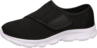 Generic Mens and Womens Wide and Thick Summer Casual Shoes for The Elderly Mens Shoes 10 Casual (White, 8.5)