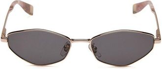Furla Womens Sunglasses Copper Gold-Brown Metal