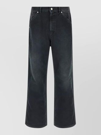Marni wide leg cargo trousers back pocket