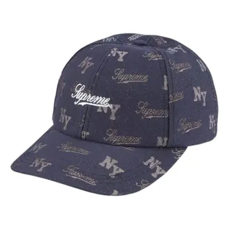 SUPREME SS26 Monogram 6-Panel Navy SUP-SS26-1067-NVY