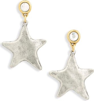 Bracha Star Shine Drop Earrings in Gold at Nordstrom