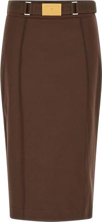 Elisabetta Franchi Belt Skirt