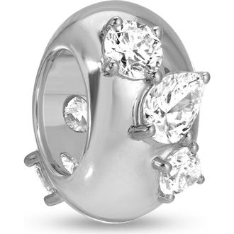 Adina Reyter Lab Grown Diamond Cluster Big Bead Charm in Sterling Silver at Nordstrom