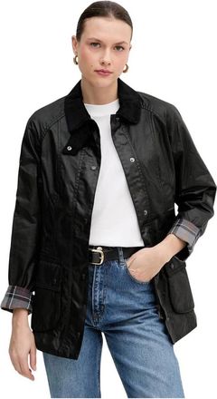 Barbour Jassen, Dames, Zwart, M, Light Jassen