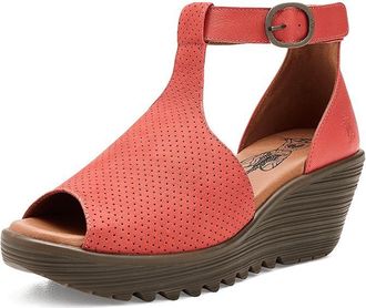 FLY London Lemo442fly Womens Shoes Devil Red : EU 41 (US Womens 10-10.5) M, Suede