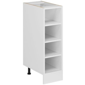 Vicco Estante De Cocina R-line, Blanco, 25 Cm Sin Encimera