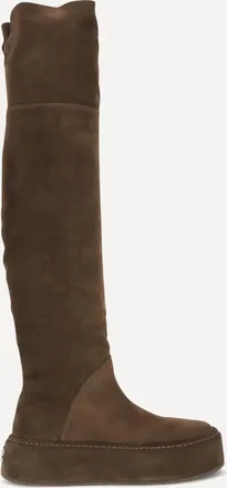 Casadei Suede knee-high Boots Female 38