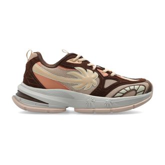 Palm Angels Palm Runner Sneakers - - Shoes - Donna - Marrone - 40 EU