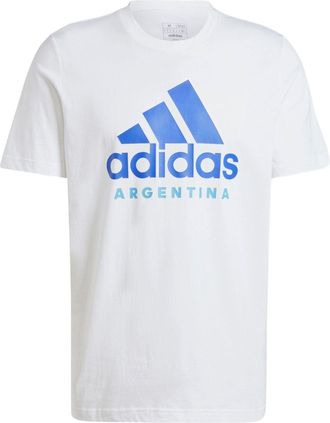 adidas Argentina DNA Graphic T-shirt Asia Sizing White IU2149