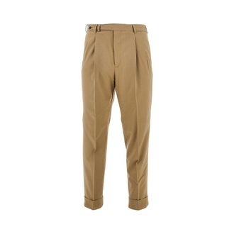Pantaloni Torino Stretch wool Carrot Fit pants Man 52