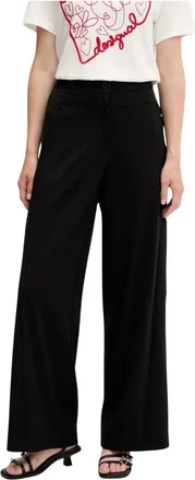 Desigual Donna, Pantaloni, Nero, S, new