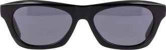 Givenchy GV40026U01A Square Full Rim Sunglasses - Black