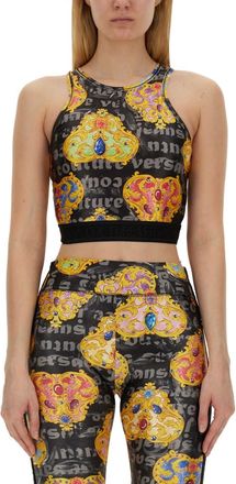 Versace Jeans Couture Top With Print