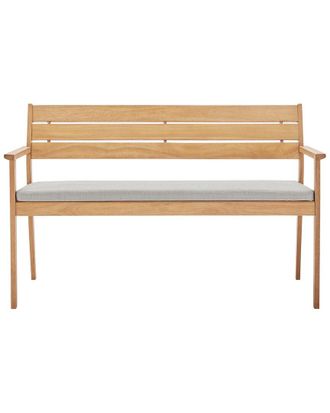 ModWay Viewscape Outdoor Patio Ash Wood Loveseat