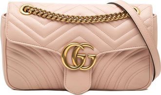Gucci Pre-owned Gucci Medium GG Marmont Matelasse Leather Shoulder Bag Ladies KAPUU33B28PQSD4L