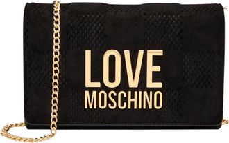 Love Moschino Crossbody Bag - Dames - Schoudertassen - Zwart - ONE Size - Leer - Tassen