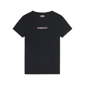 Freddy T-shirt regular in tessuto tecnico leggero