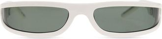 Rick Owens Fog sunglasses - White