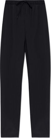 Maison Margiela Mm6 Maison Margiela Trousers With Woolen Finish