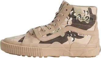 Vans Sk 8-Hi GL Lug Desert Camo - Heren - Skateschoenen - Beige - 41 EU - Leer - Fitness