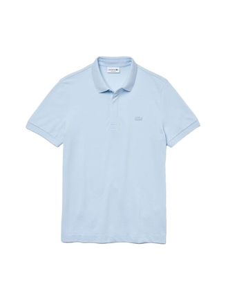 Lacoste Mens Polo Classic Crocodile Logo - Blue Cotton - Size X-Large