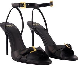 Balmain Womens Pump Black Calfskin