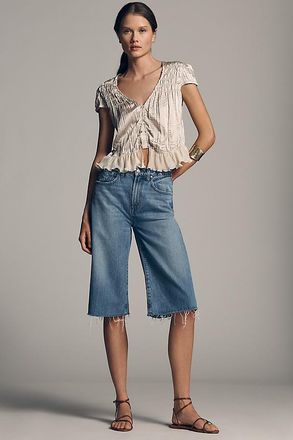 Edwin Charlie High-Rise Culotte Jeans